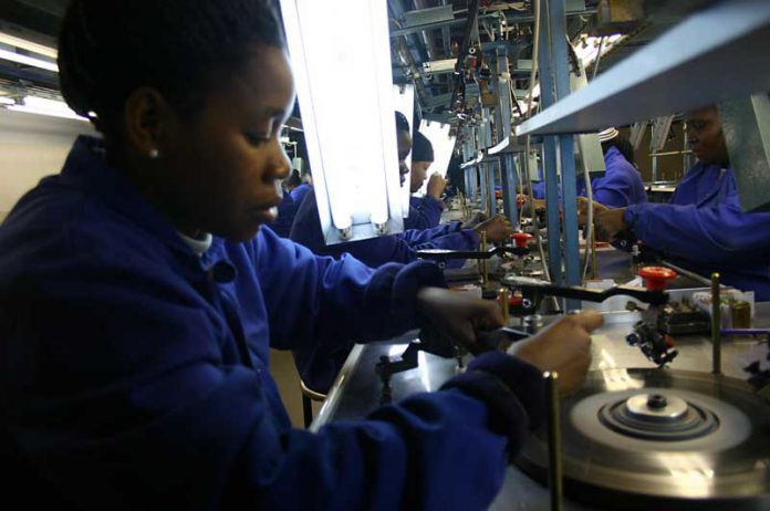cutting and polishing plant