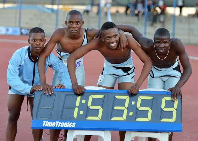 botswana junior athletes