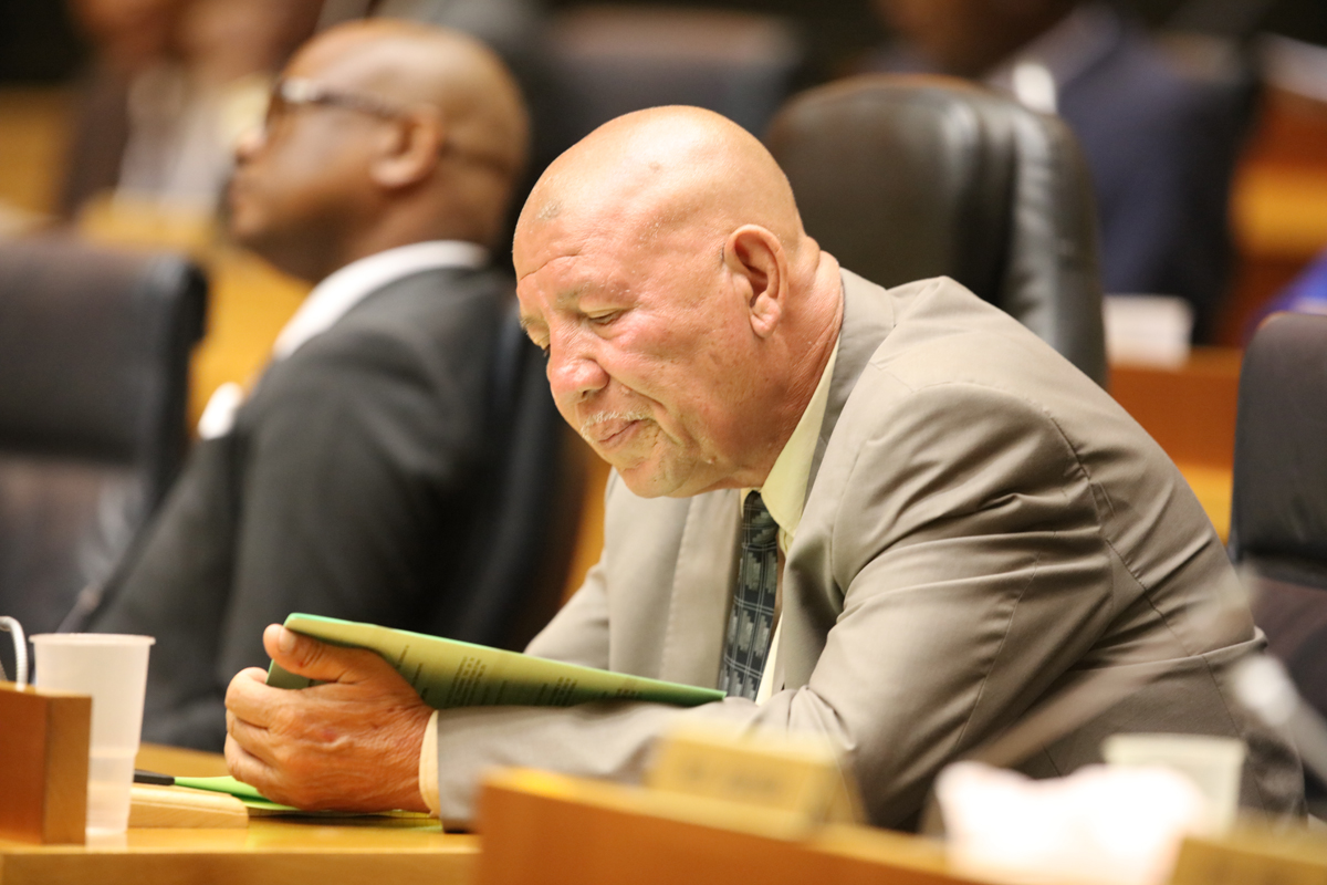 FORMER KGATLENG MP ISAAC DAVIDS