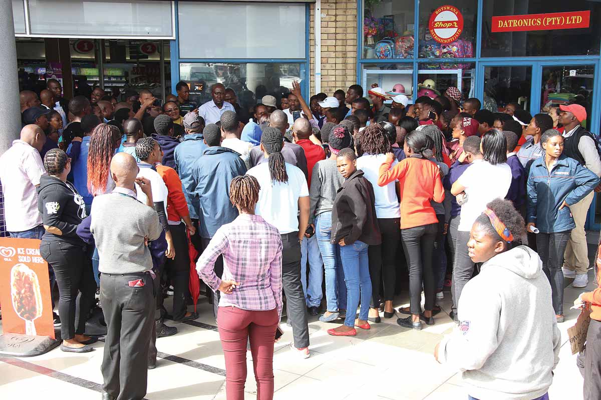 choppies workers on strike