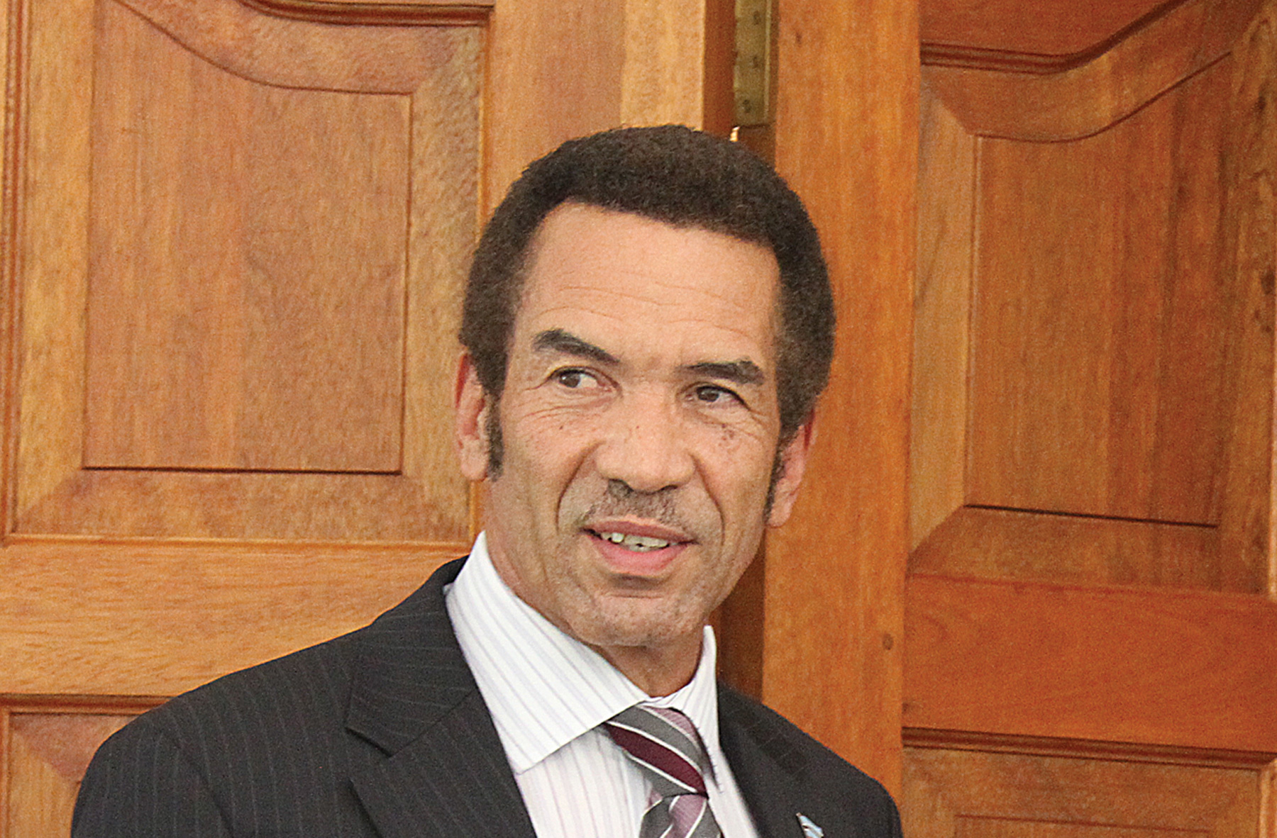 FORMER PRESIDENT IAN KHAMA