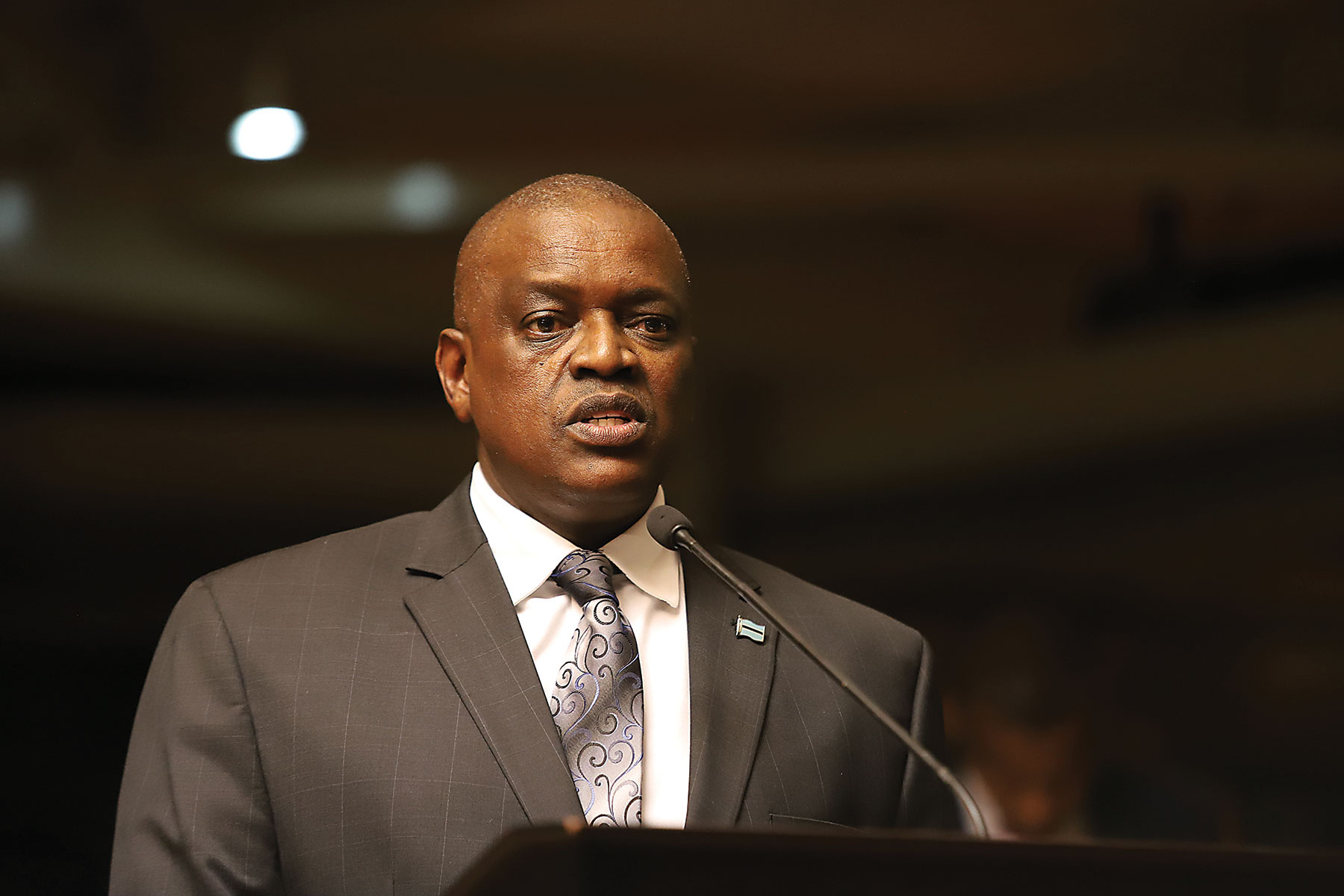 PRESIDENT MOKGWEETSI MASISI