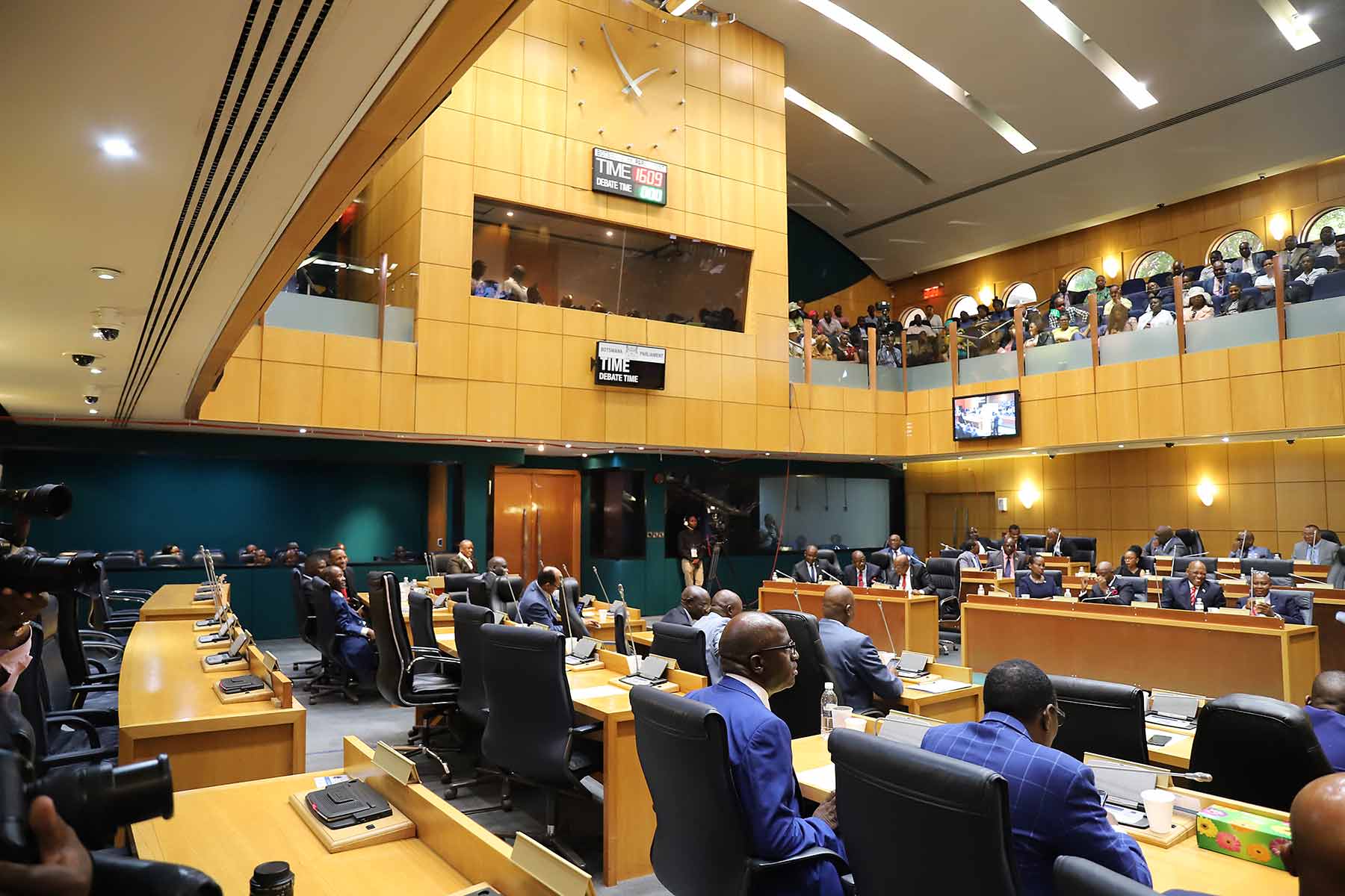 parliament in session