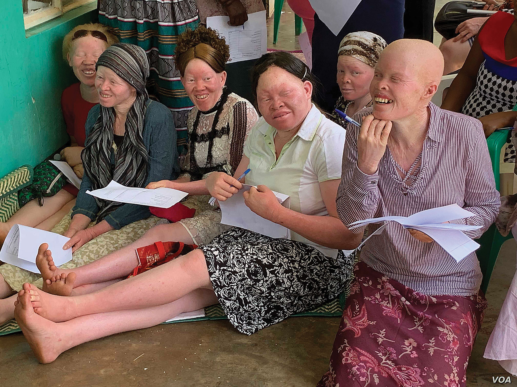 PEOPLE WITH ALBINISM