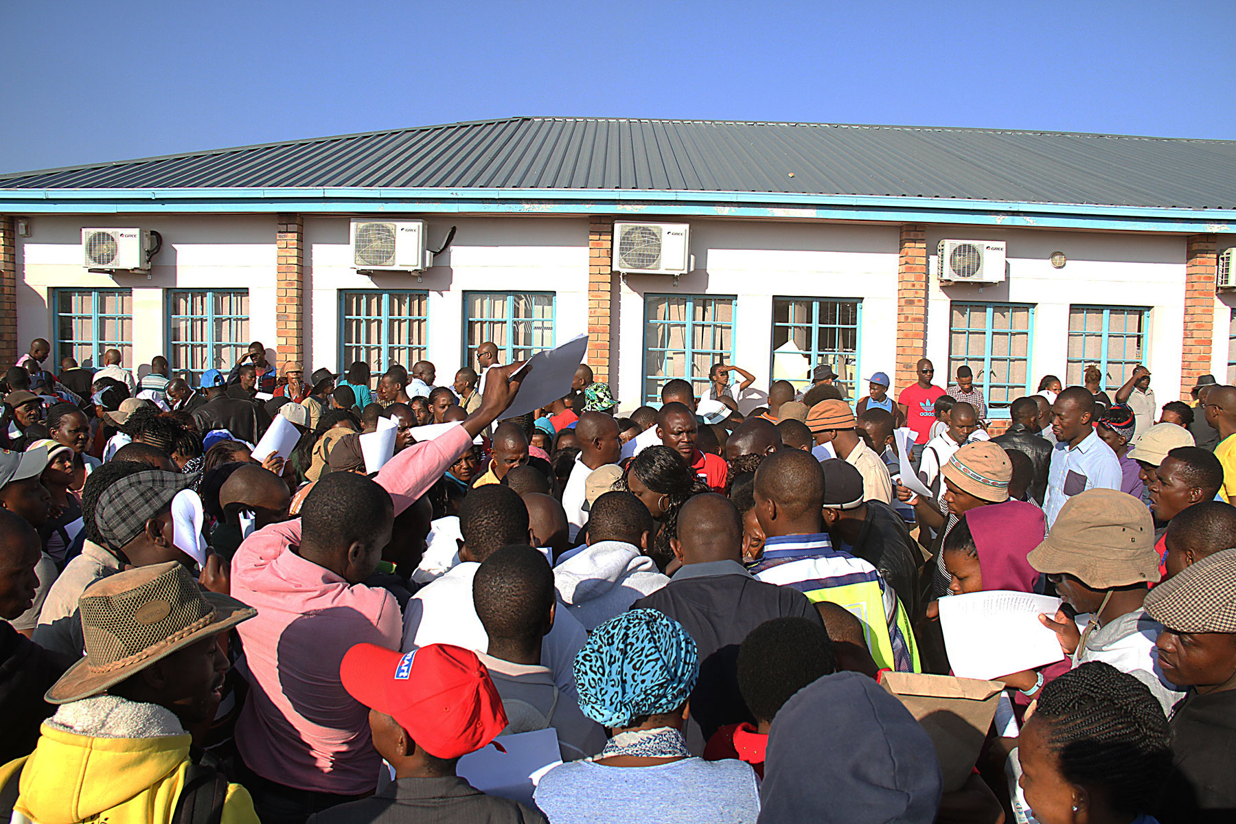 residents applying for plots
