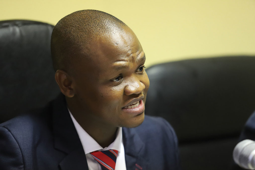 Minister of Health Dr Edwin Dikoloti