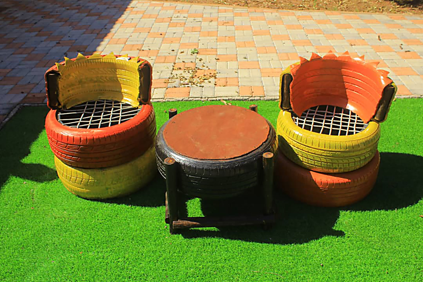 trash tyres