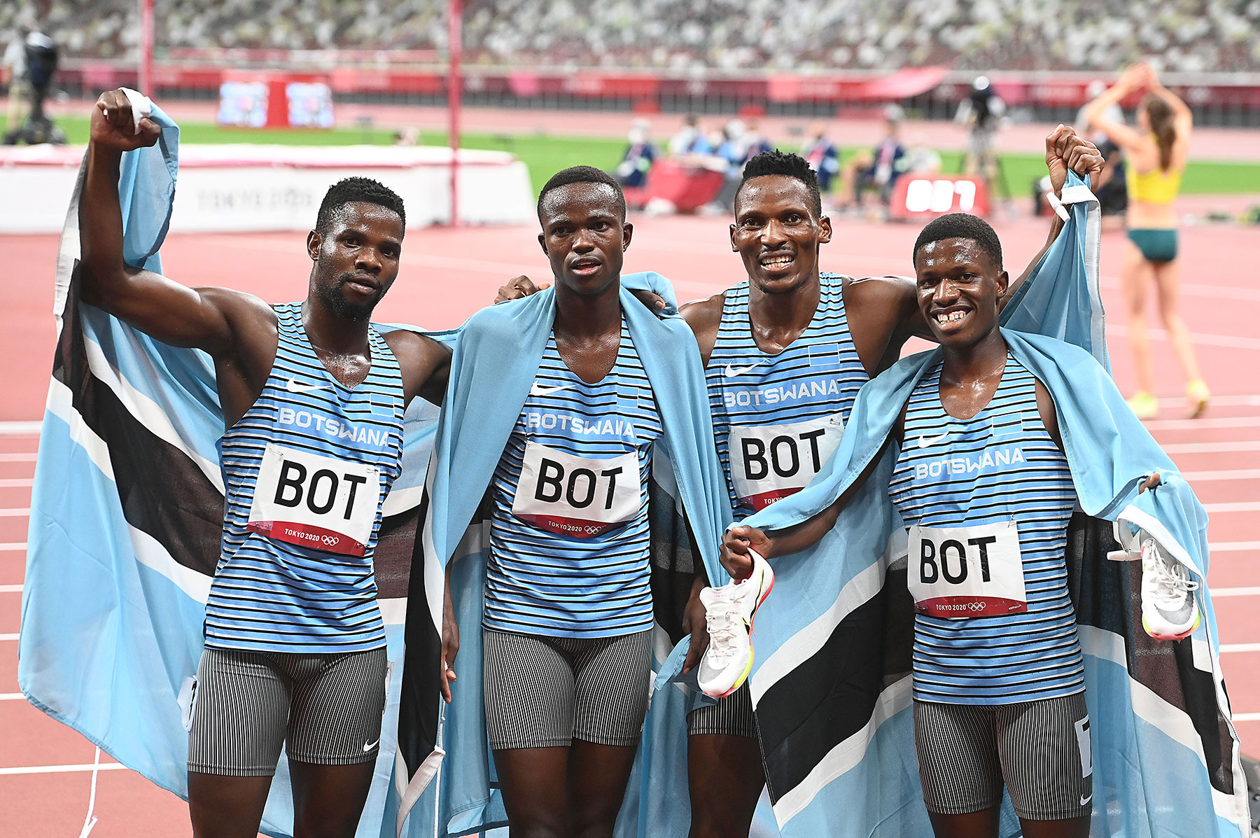 BOTSWANA MENS 4 X 400 RELAY TEAM