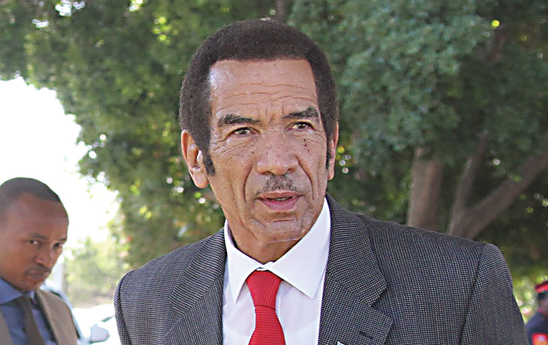 FORMER PRESIDENT IAN KHAMA