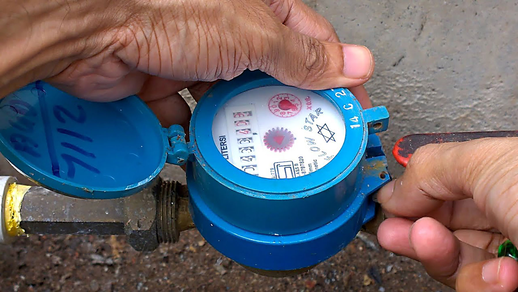 WUC water metre