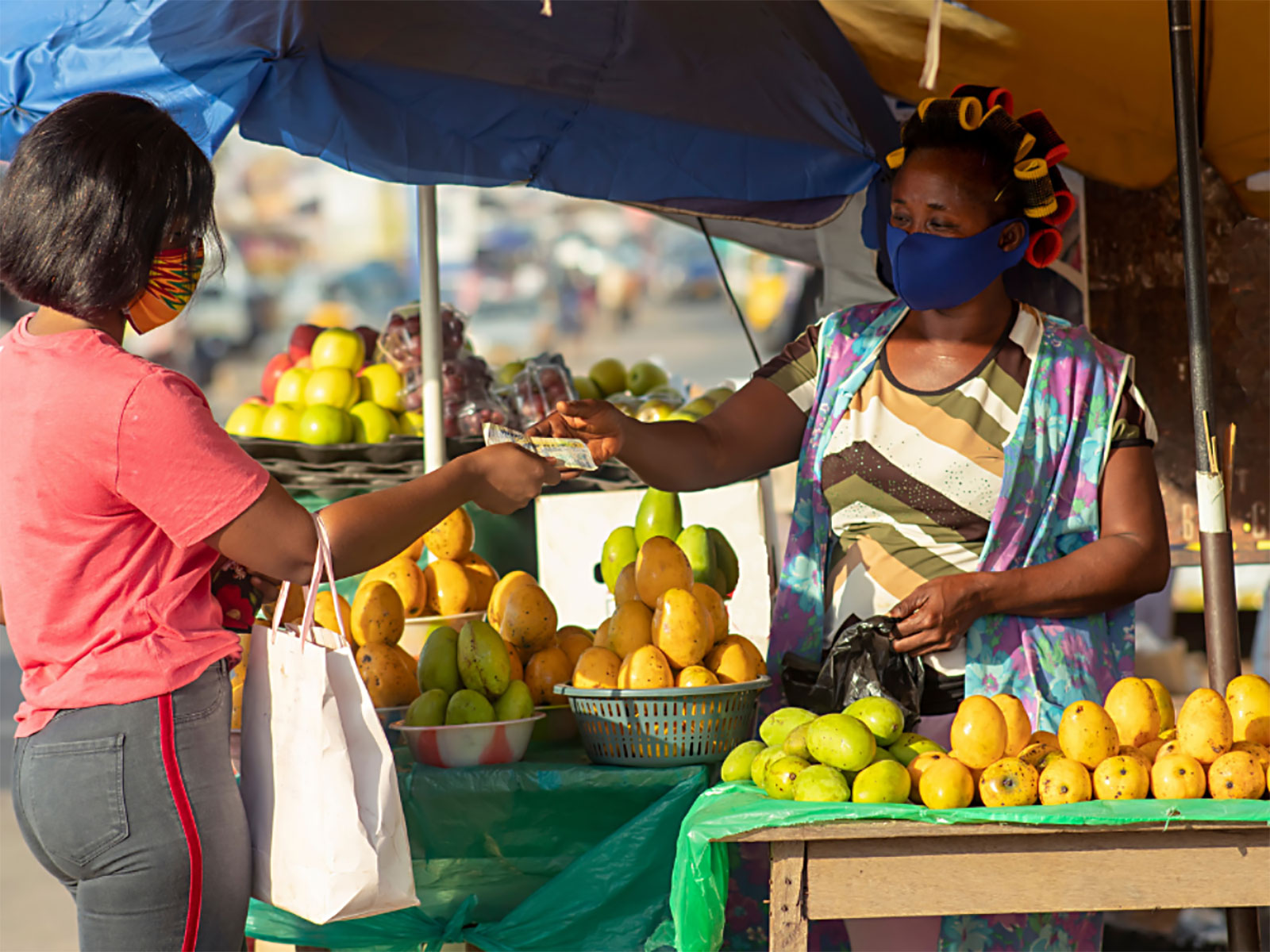 woman in the informal sector