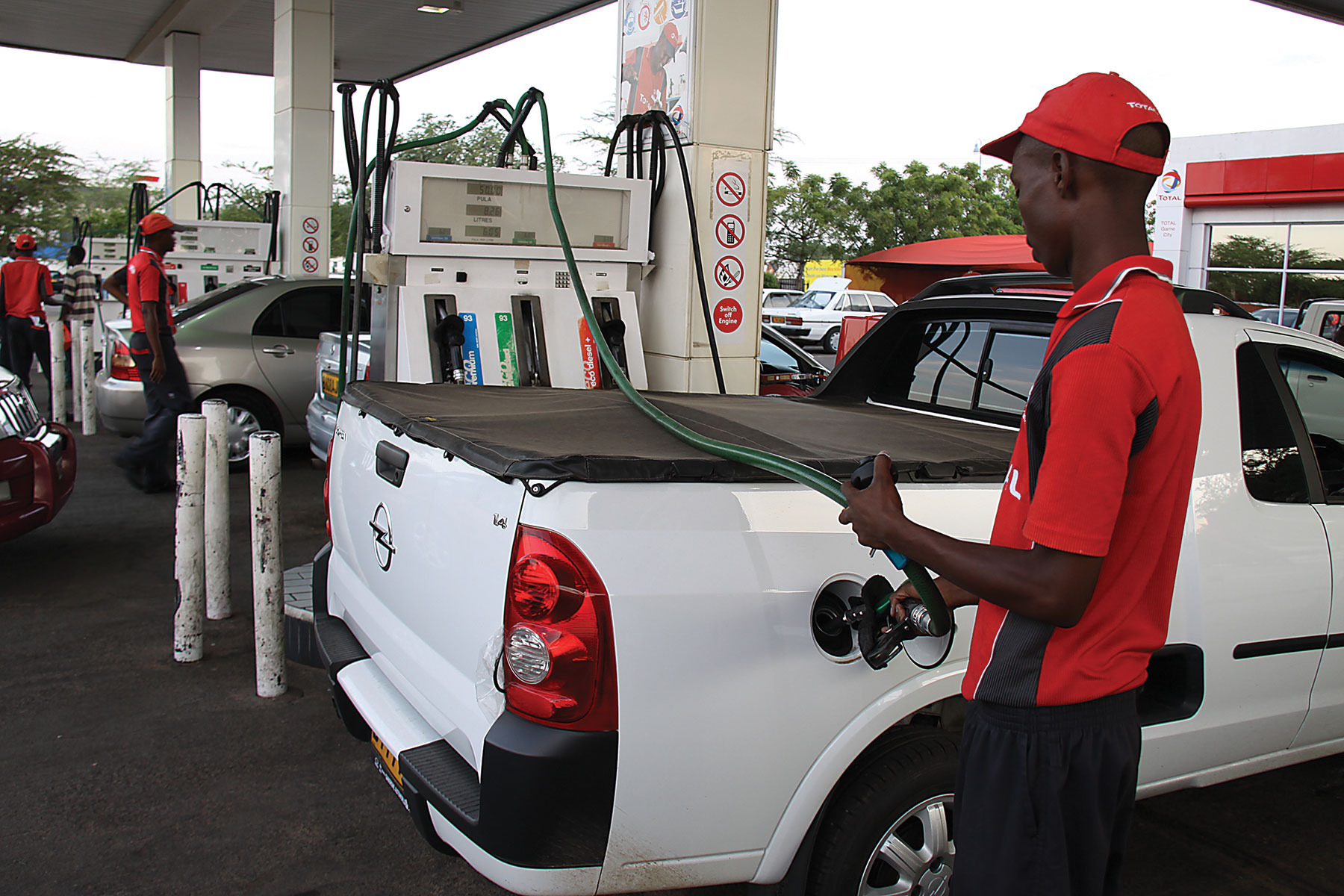 A fuel attendant
