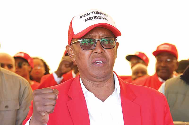 DR THAPELO MATSHEKA