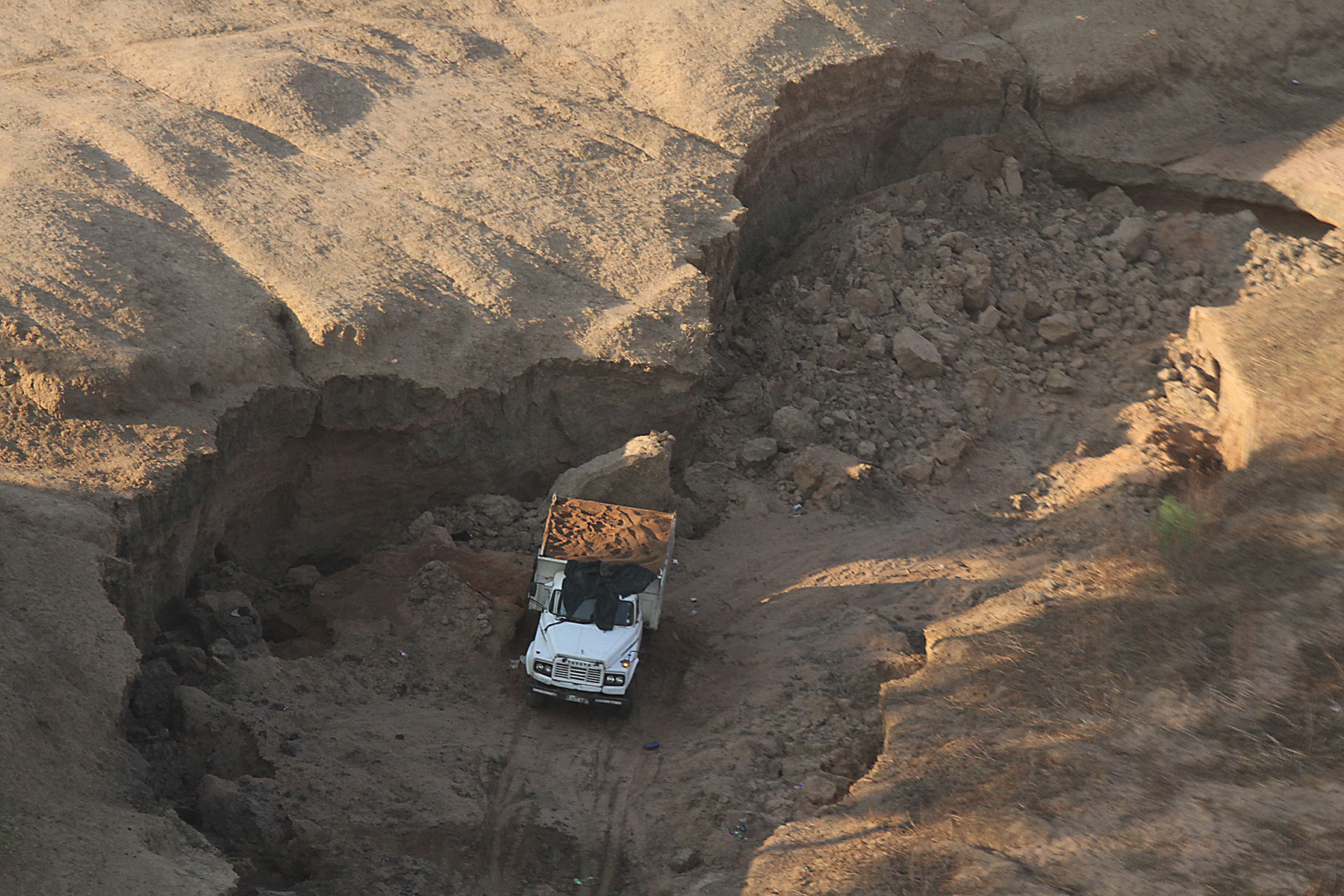 over exploitation of river sand