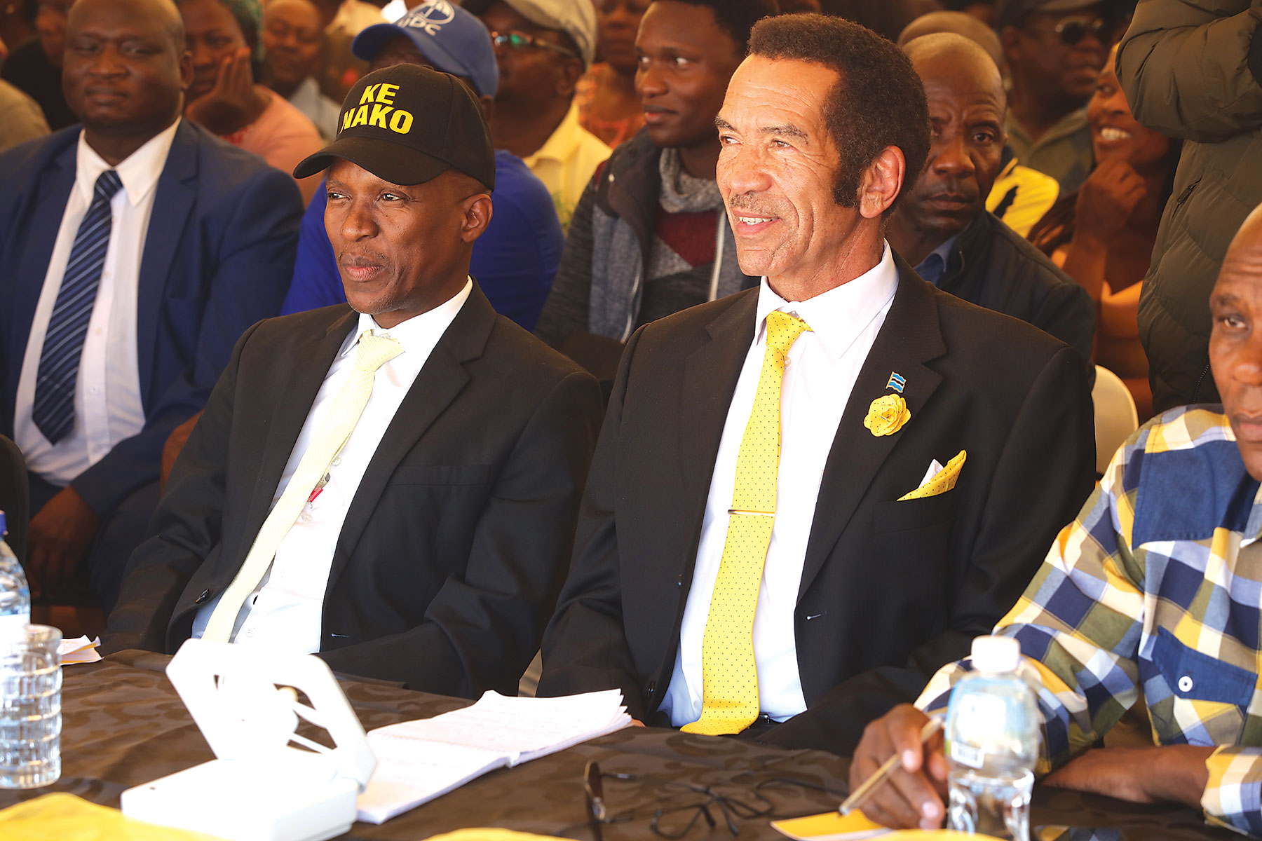 BUTALE and KHAMA in Palpye