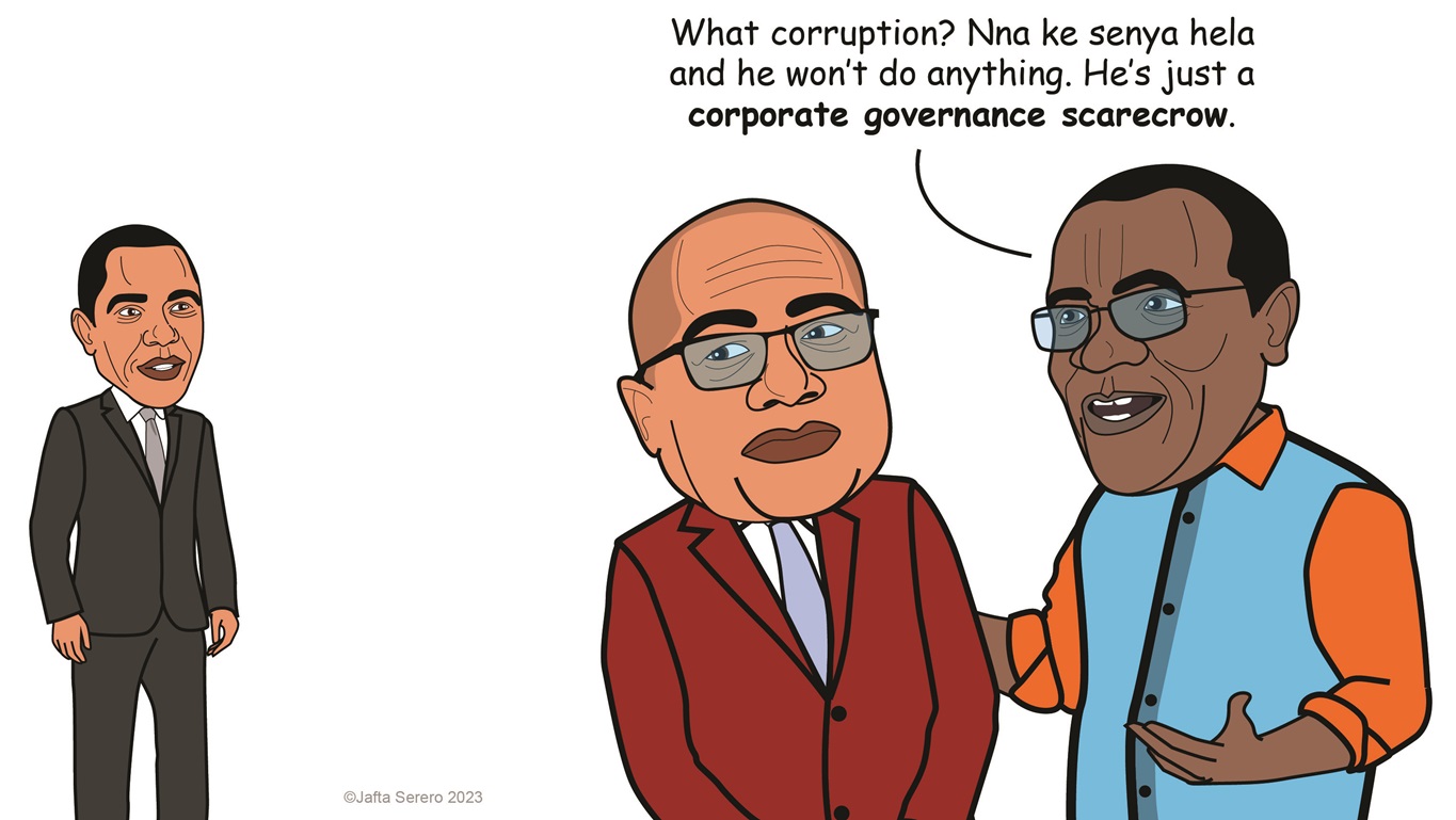 Corporate governance scarecrow