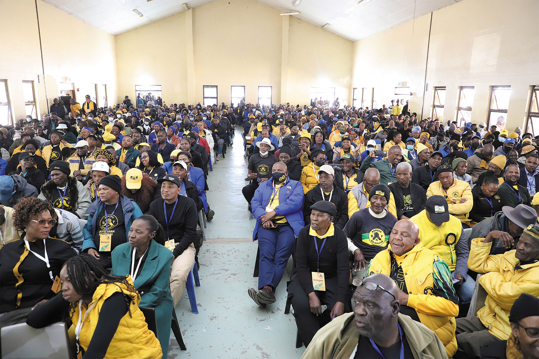 Botswana National Front Supporters
