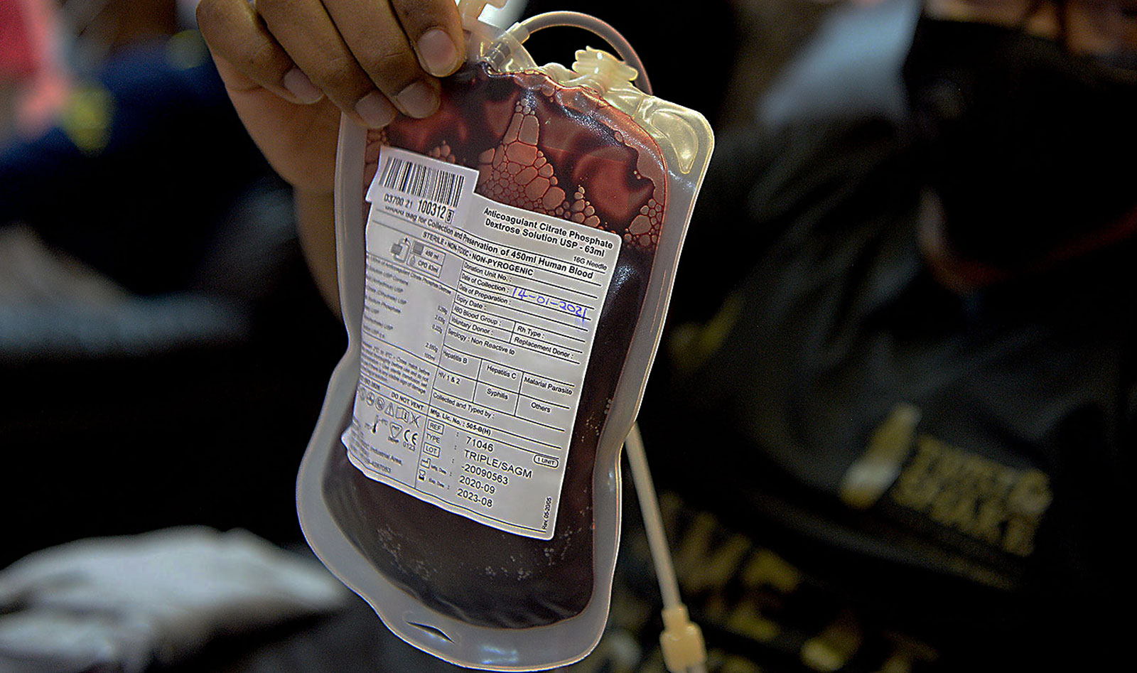 Patients given infected blood