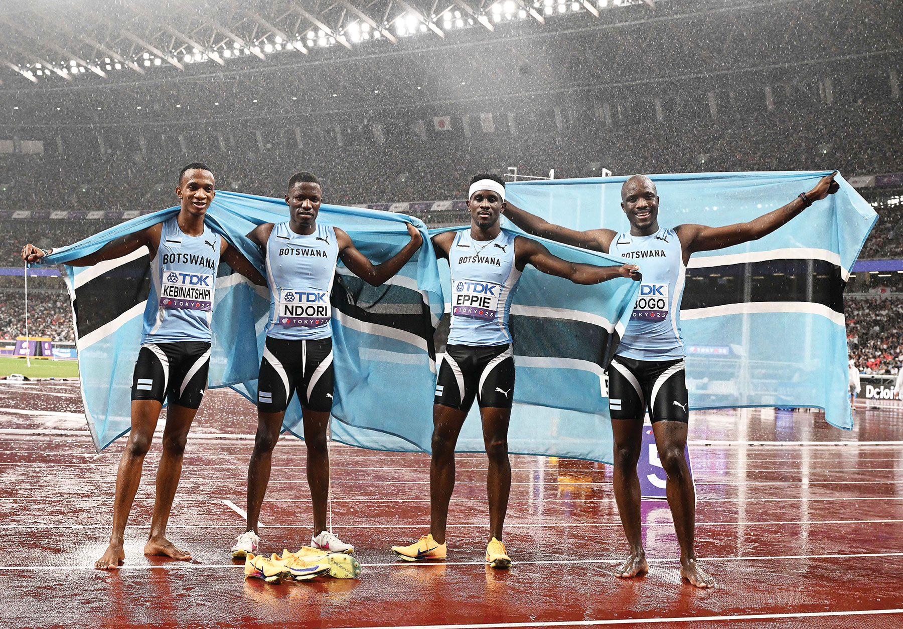 Botswana 4x400m relay team