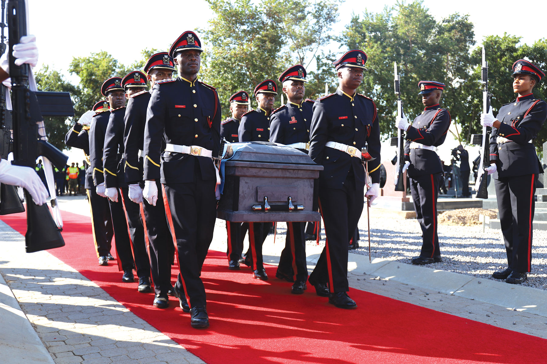 Mogae funeral