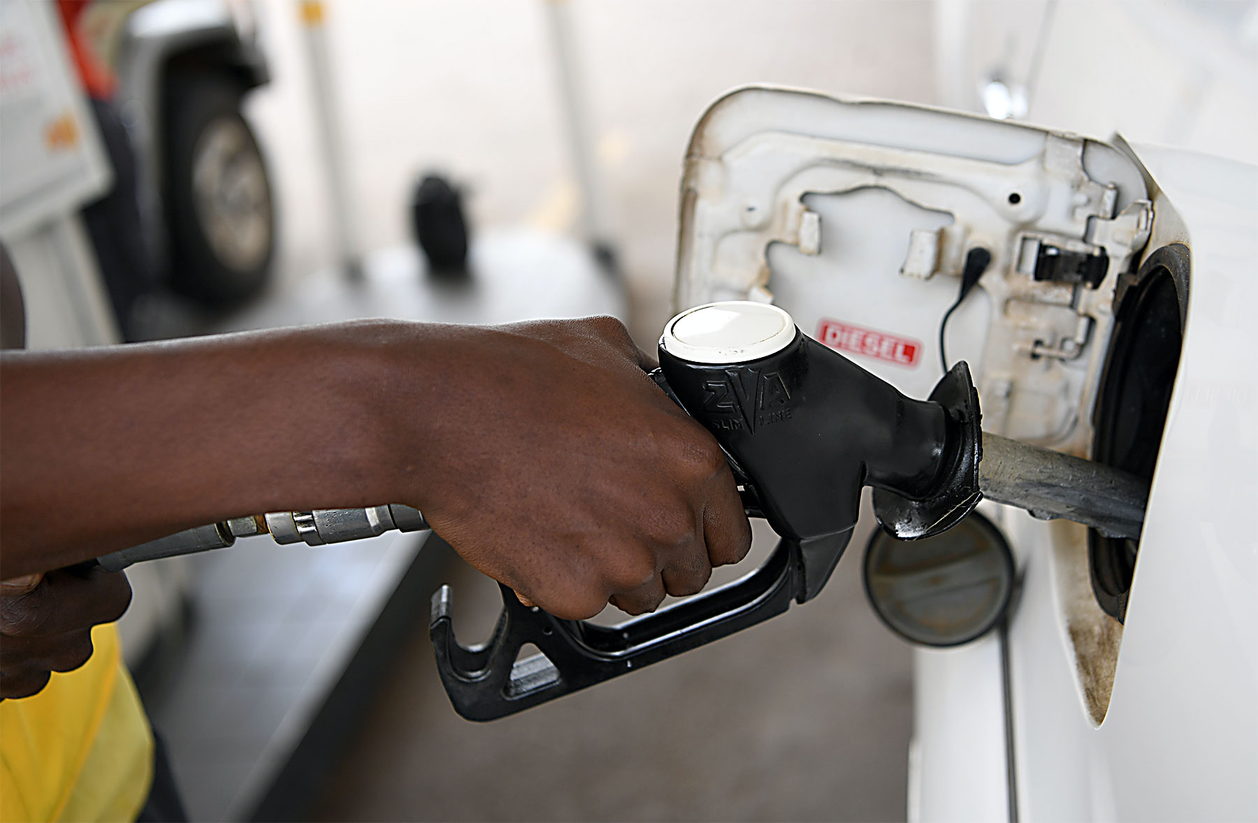 petrol station