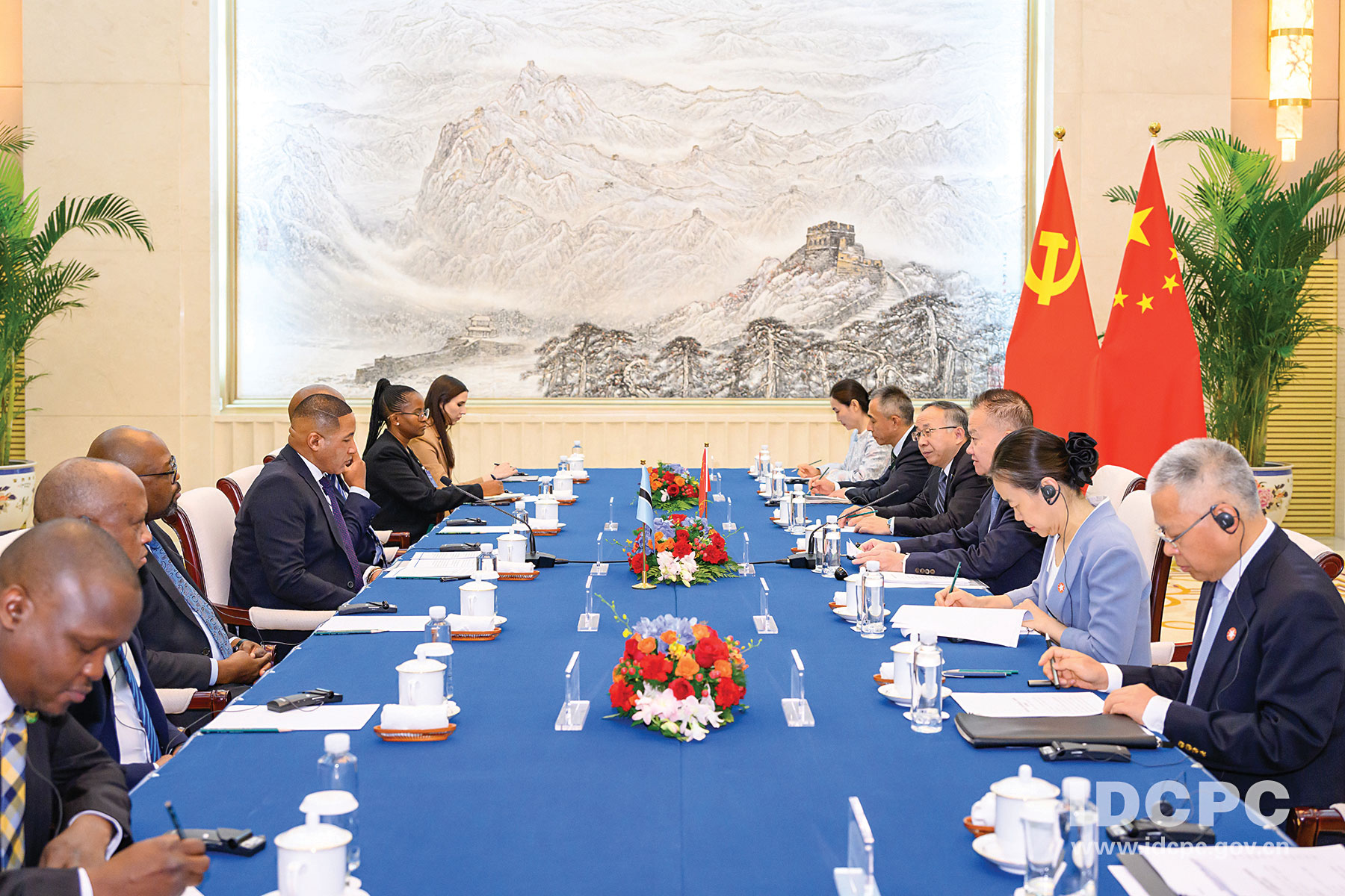 Botswana elevates ties with China, but U.S. military dominance unshaken